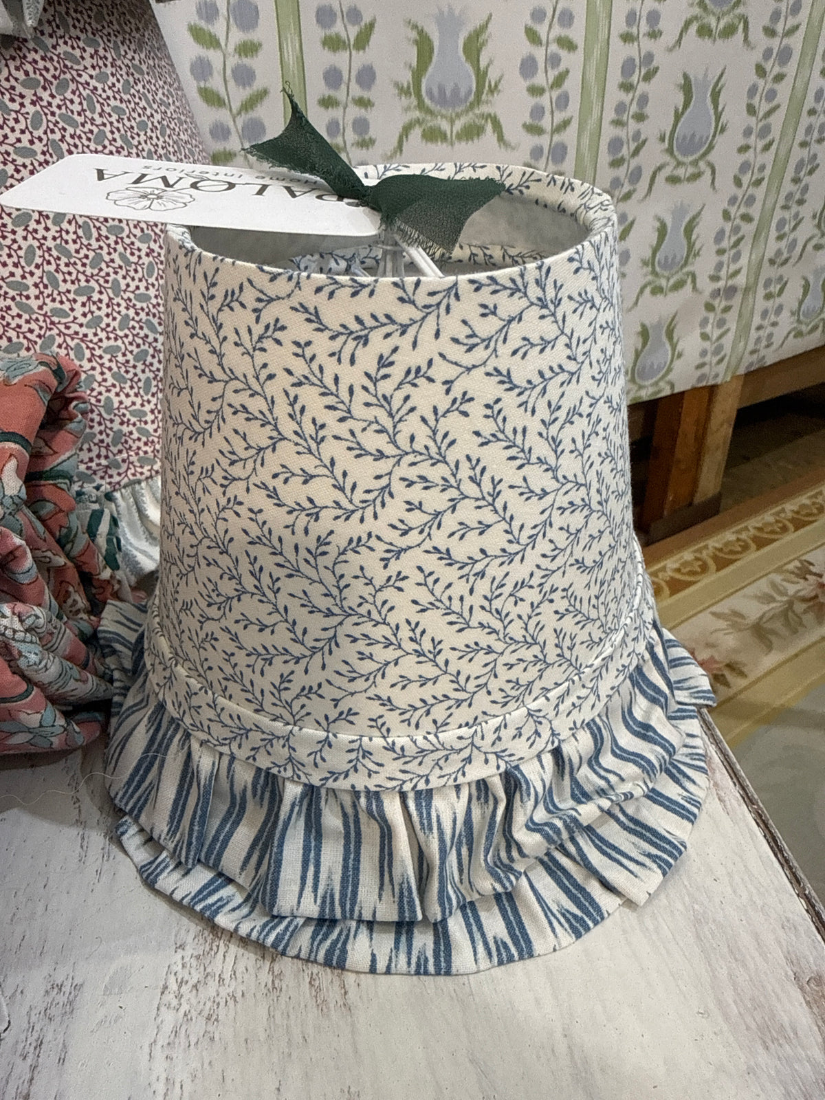 Custom Ruffled Sconces