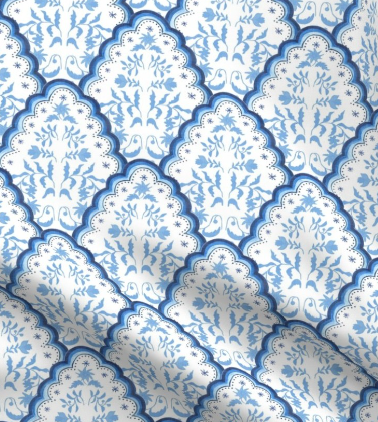 Scallop Paisley