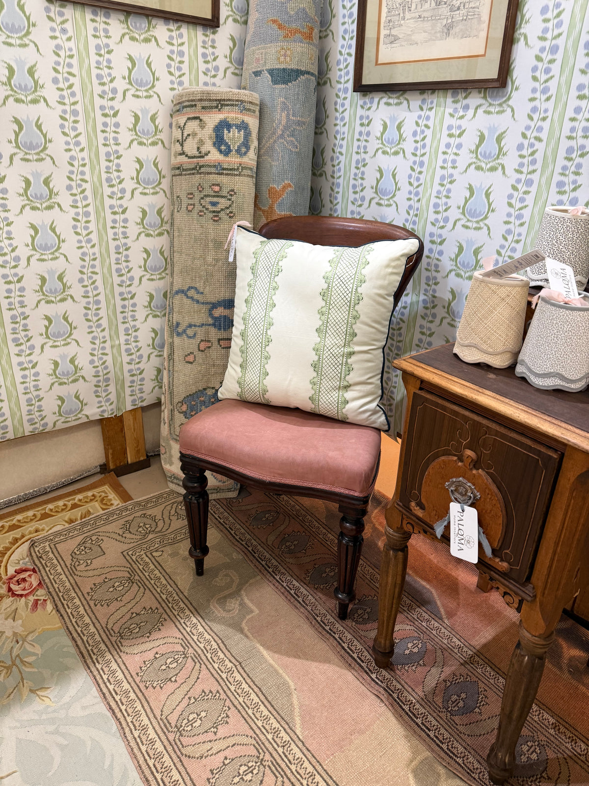 Pair of Century Old Dining Chairs