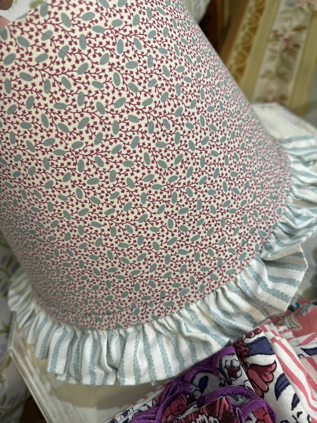Handmade Ruffle Lampshade
