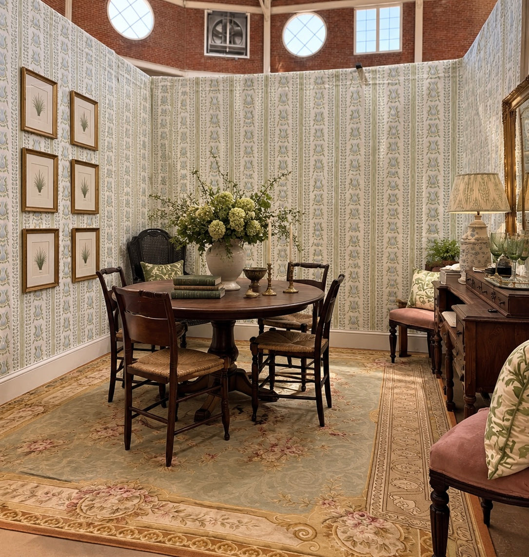 Vintage Aubusson Style Rug