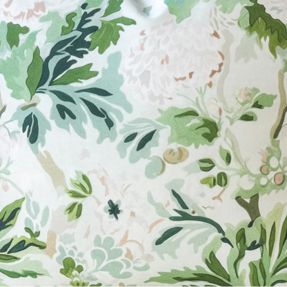 British Enigma Green & White Floral